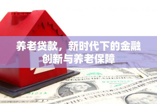 顺河养老贷款，新时代下的金融创新与养老保障