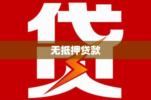 顺河无抵押贷款