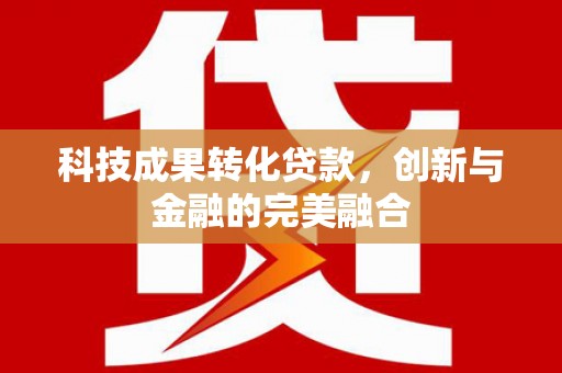 顺河科技成果转化贷款，创新与金融的完美融合
