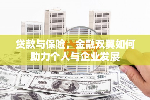 顺河贷款与保险，金融双翼如何助力个人与企业发展