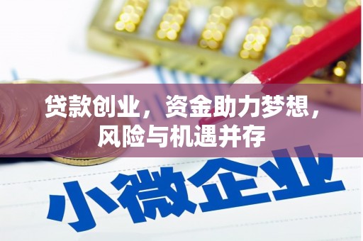 顺河贷款创业，资金助力梦想，风险与机遇并存