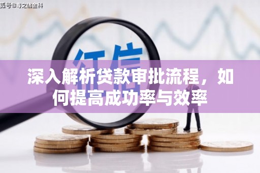 顺河深入解析贷款审批流程，如何提高成功率与效率