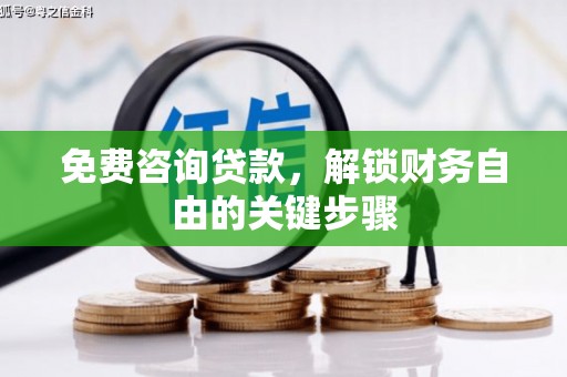 顺河免费咨询贷款，解锁财务自由的关键步骤