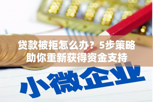 顺河贷款被拒怎么办？5步策略助你重新获得资金支持