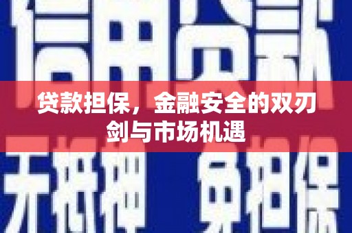 顺河贷款担保，金融安全的双刃剑与市场机遇
