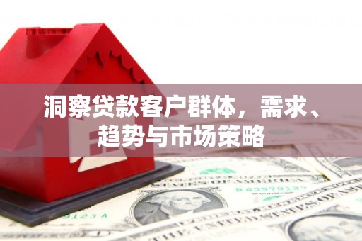 顺河洞察贷款客户群体，需求、趋势与市场策略