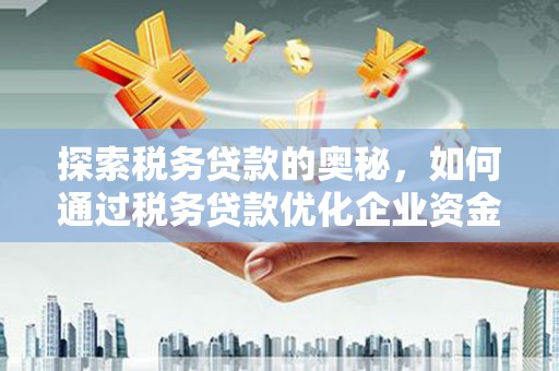 顺河探索税务贷款的奥秘，如何通过税务贷款优化企业资金流