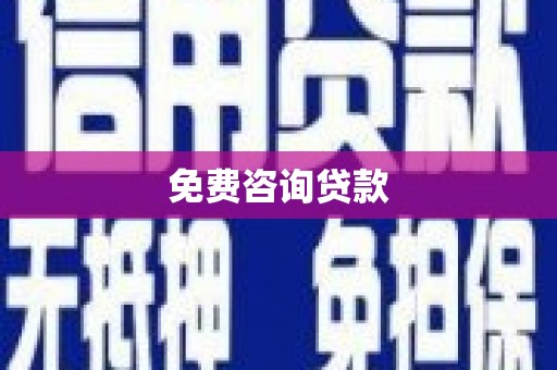 顺河免费咨询贷款
