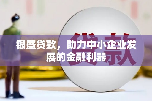 顺河银盛贷款，助力中小企业发展的金融利器