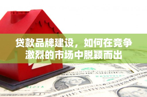 顺河贷款品牌建设，如何在竞争激烈的市场中脱颖而出