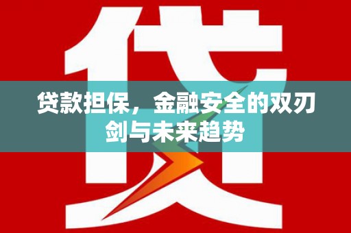 顺河贷款担保，金融安全的双刃剑与未来趋势