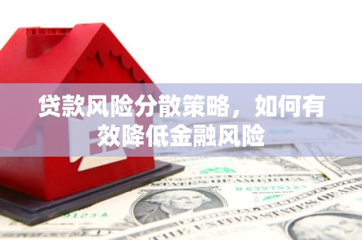 顺河贷款风险分散策略，如何有效降低金融风险