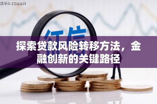 顺河探索贷款风险转移方法，金融创新的关键路径