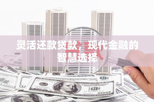 顺河灵活还款贷款，现代金融的智慧选择
