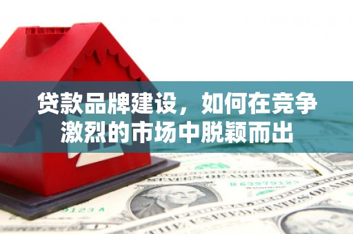 顺河贷款品牌建设，如何在竞争激烈的市场中脱颖而出