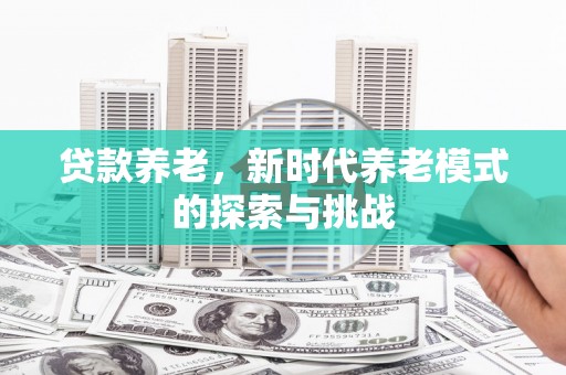 顺河贷款养老，新时代养老模式的探索与挑战