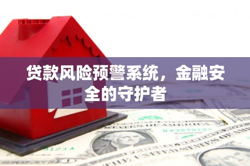顺河贷款风险预警系统，金融安全的守护者
