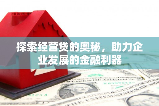 顺河探索经营贷的奥秘，助力企业发展的金融利器