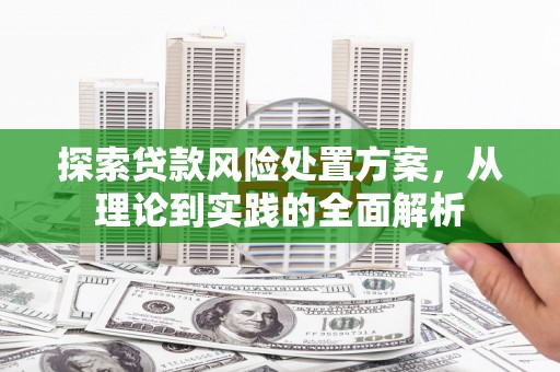 顺河探索贷款风险处置方案，从理论到实践的全面解析
