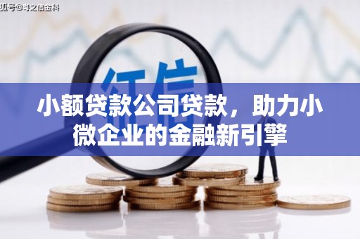 顺河小额贷款公司贷款，助力小微企业的金融新引擎