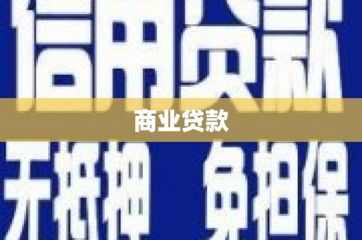 顺河商业贷款