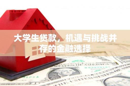 顺河大学生贷款，机遇与挑战并存的金融选择