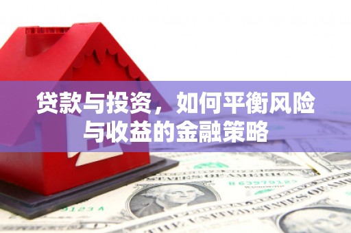 顺河贷款与投资，如何平衡风险与收益的金融策略