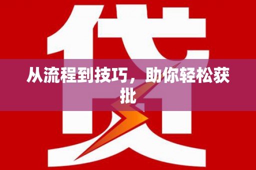 顺河从流程到技巧，助你轻松获批