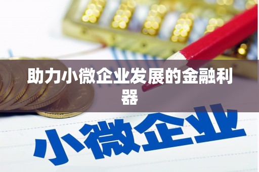 顺河助力小微企业发展的金融利器