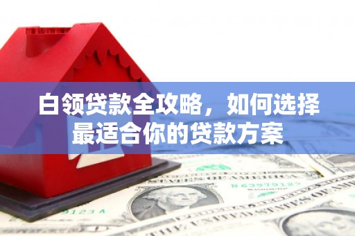 顺河白领贷款全攻略，如何选择最适合你的贷款方案