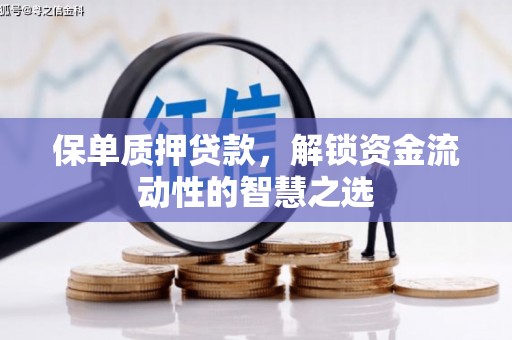 顺河保单质押贷款，解锁资金流动性的智慧之选